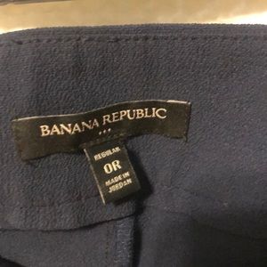 Banana republic. Navy blue slacks